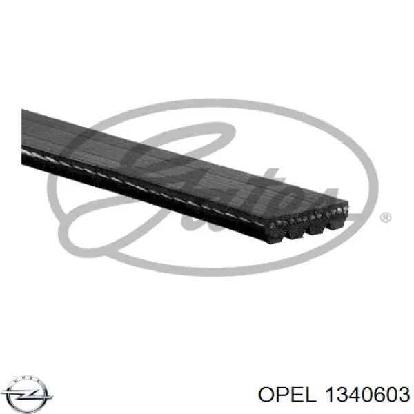 1340603 Opel ремінь приводний, агрегатів