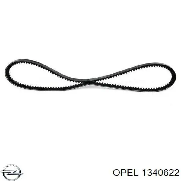Клиновий ремінь Opel 1340622 ціна, від 4.07 USD