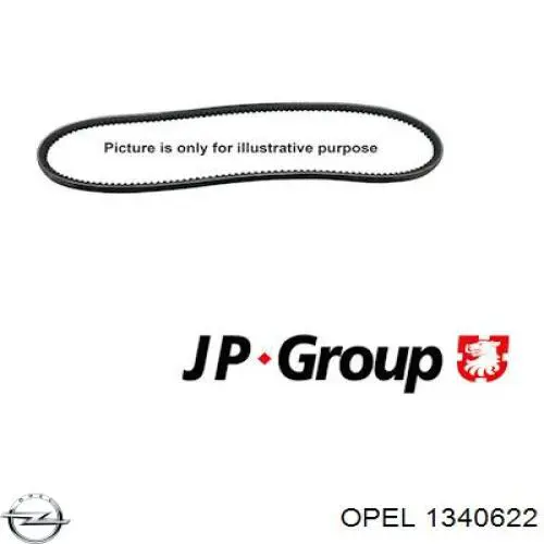 Купити 1340622 Opel Ремінь генератора