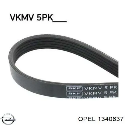 Купити 1340637 Opel Ремінь генератора