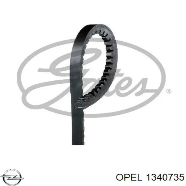 1340735 Opel ремінь приводний, агрегатів