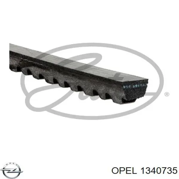 Клиновий ремінь Opel 1340735 ціна, від 4.43 USD