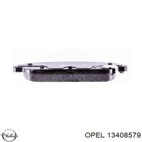 Купити 13408579 Opel Задні колодки