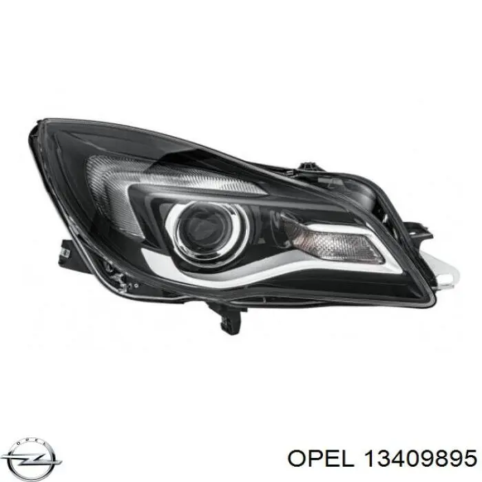 Основна фара - вставка Opel 13409895 ціна, від 489.27 USD