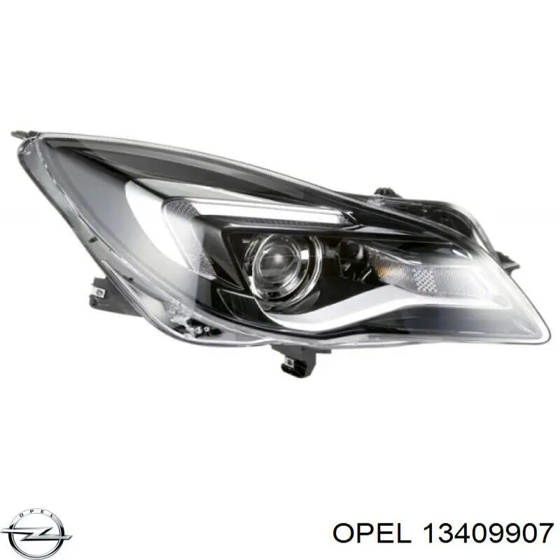 13409907 Opel Основна фара - вставка