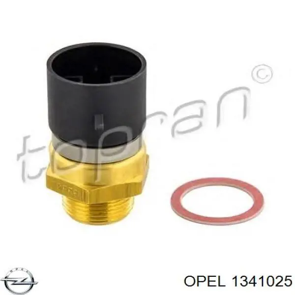 1341025 Opel термо-датчик включення вентилятора радіатора