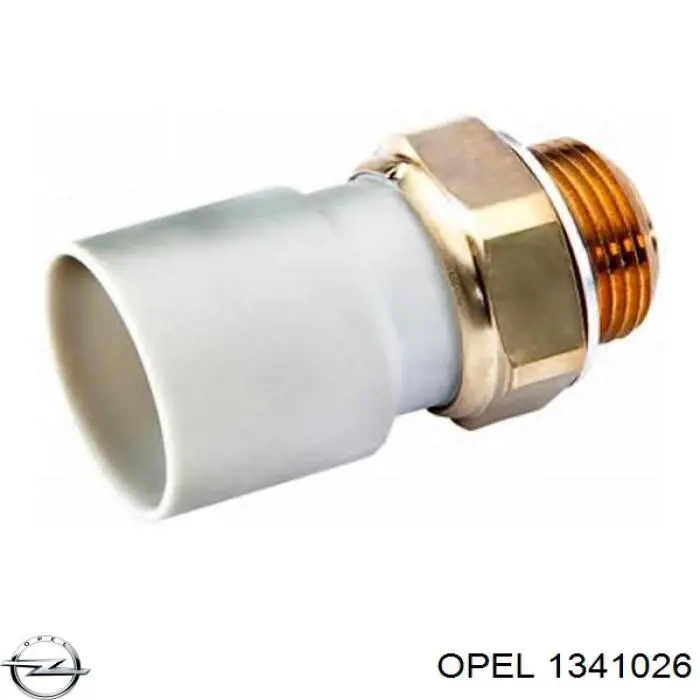 1341026 Opel термо-датчик включення вентилятора радіатора