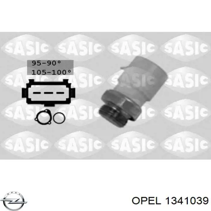 1341039 Opel Датчик радіатора