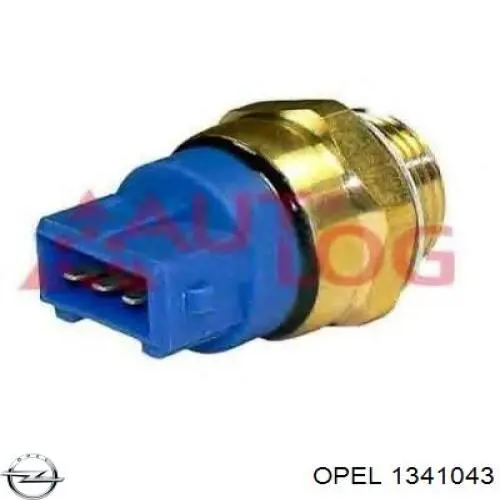 1341043 Opel термо-датчик включення вентилятора радіатора