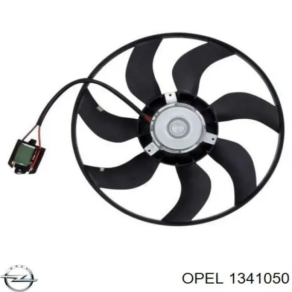 Вентилятор радіатора Opel 1341050 ціна, від 73.51 USD