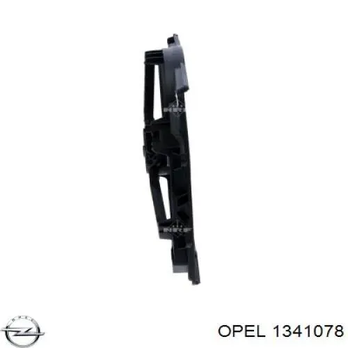 Дифузор радіатора охолодження, в зборі з двигуном і крильчаткою Opel 1341078 ціна, від 72.51 USD