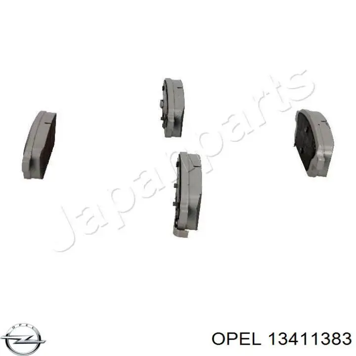 Купити 13411383 Opel Задні колодки