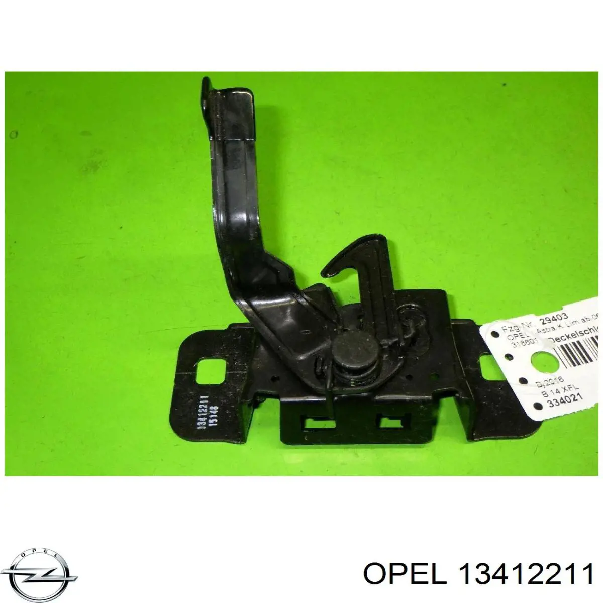 Купити 39088734 Opel Замок капота