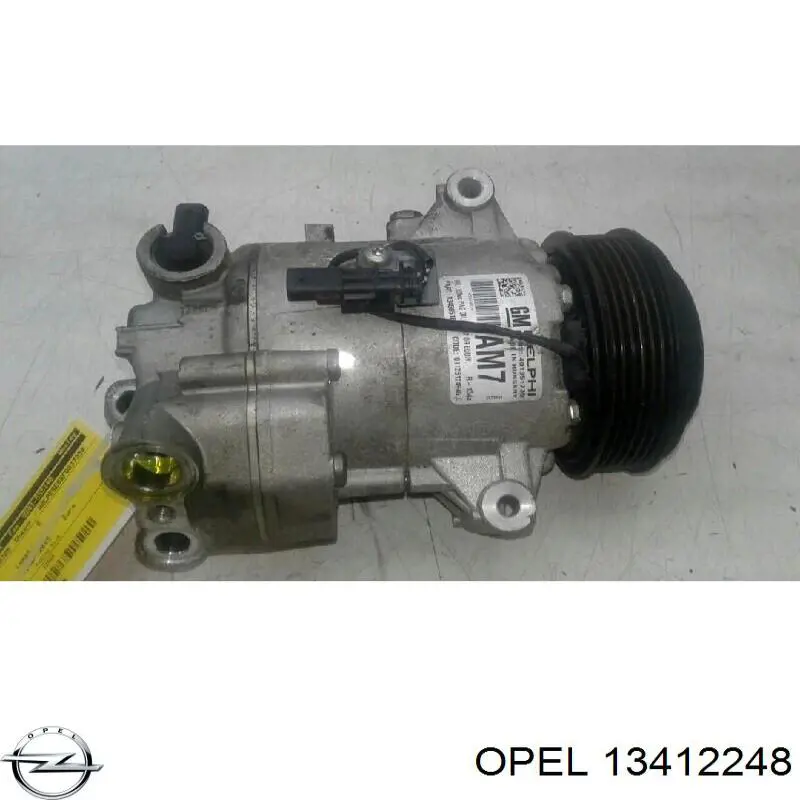 Муфта компресора кондиціонера 13412248 Opel