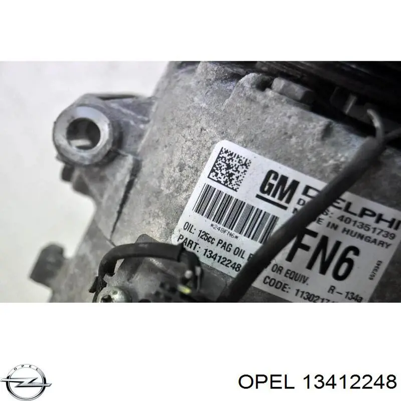 Муфта компресора кондиціонера Opel 13412248 ціна, від 28.14 USD