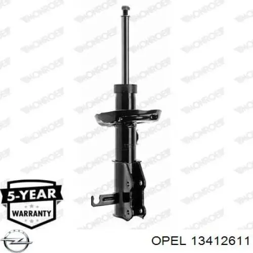 Купити 13412611 Opel Амортизатора передній лівий