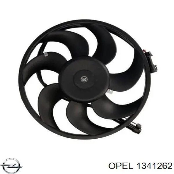 Купити 1347817 Ford Електровентилятор охолодження в зборі (двигун + крильчатка)