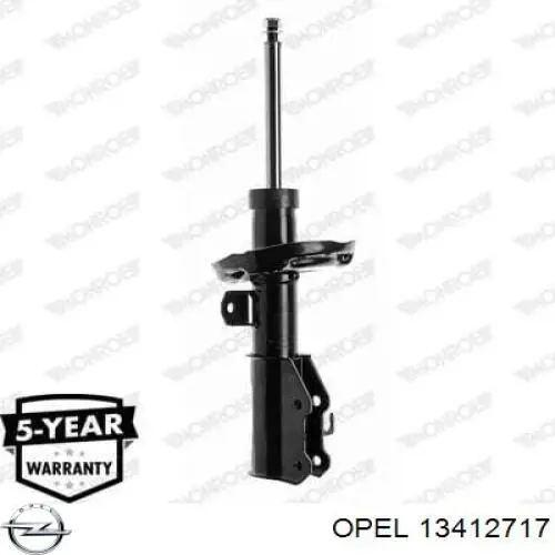 Купити 13412717 Opel Амортизатор передній, правий