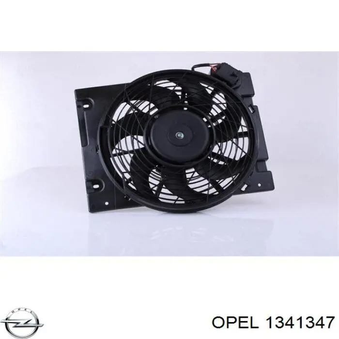 Вентилятор радіатора Opel 1341347 ціна, від 53.19 USD