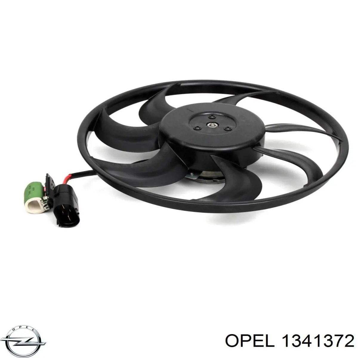 1341372 Opel двигун вентилятора системи охолодження