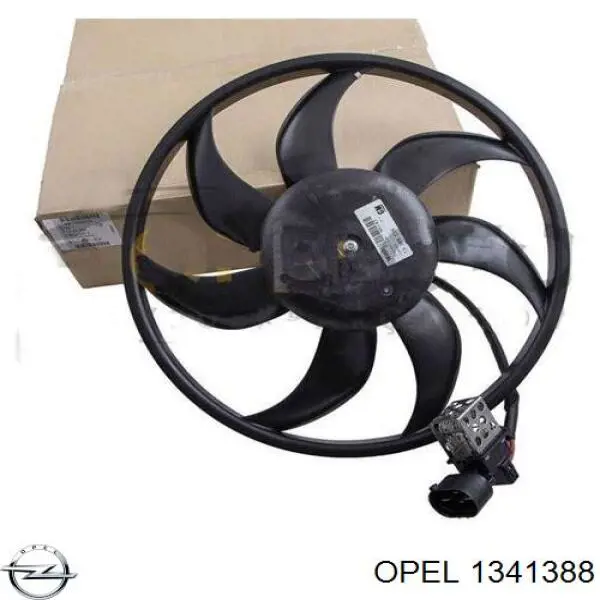 Вентилятор радіатора Opel 1341388 ціна, від 150.01 USD