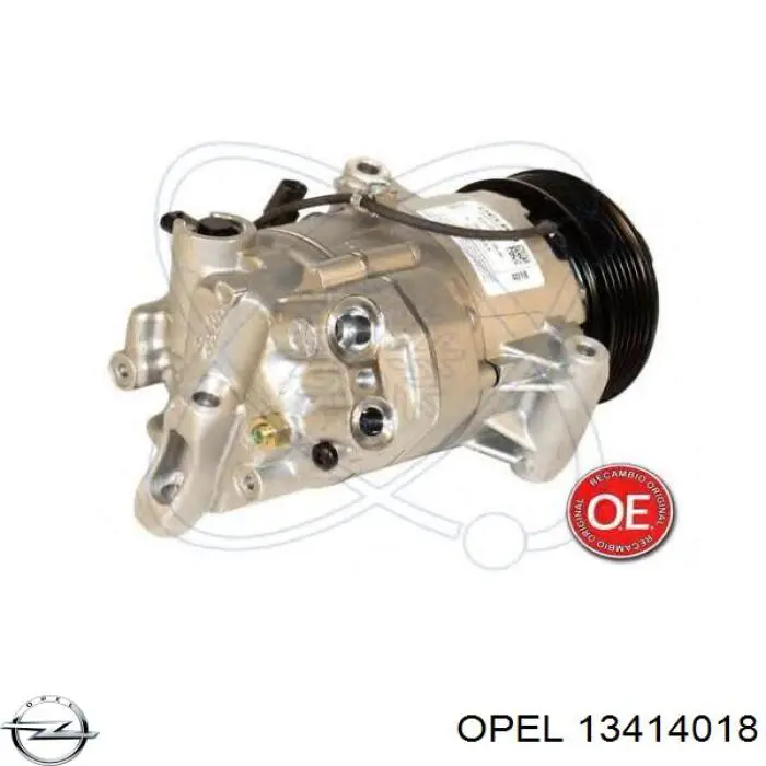 Купити 1854457 Opel Компресор кліматичної установки