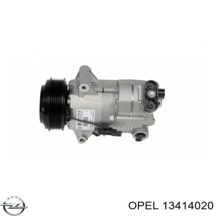 13414020 Opel компресор кондиціонера