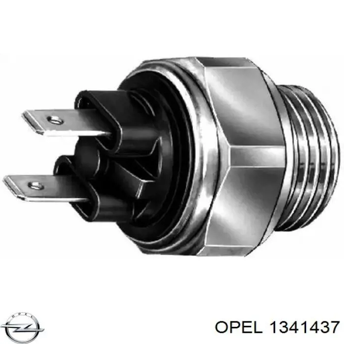 1341437 Opel електровентилятор охолодження в зборі (двигун + крильчатка, правий)