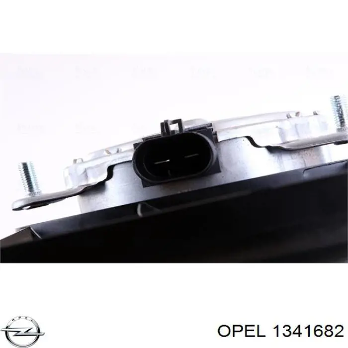 Вентилятор радіатора Opel 1341682 ціна, від 38.01 USD