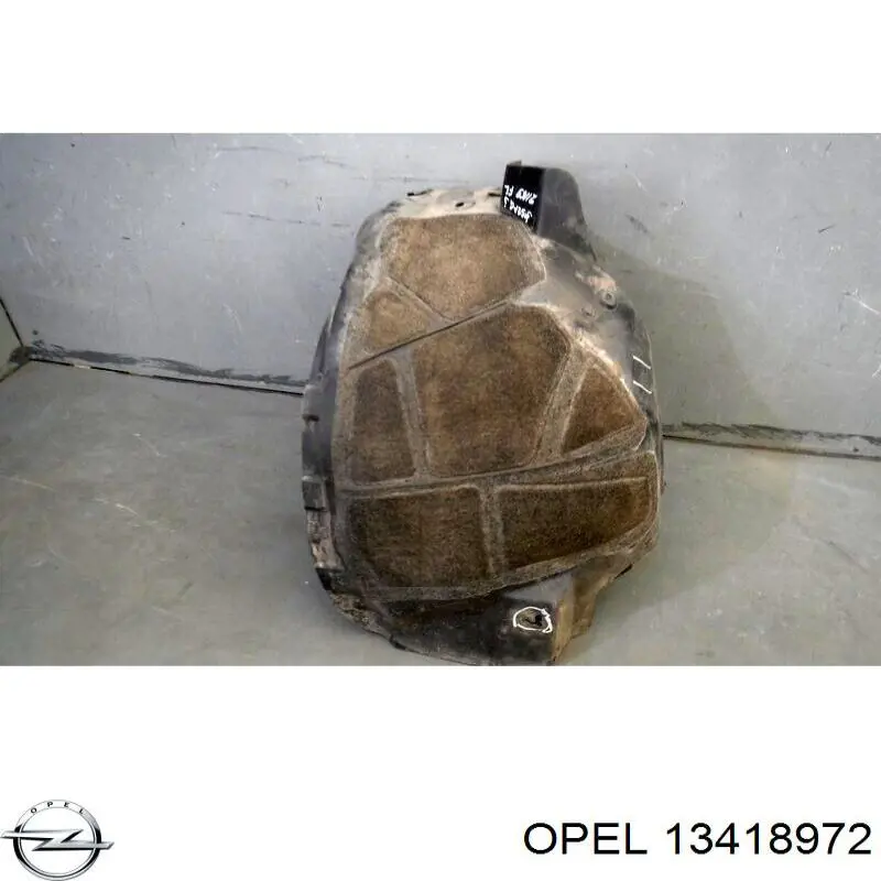 13418972 Opel Підкрилок переднього крила, лівий