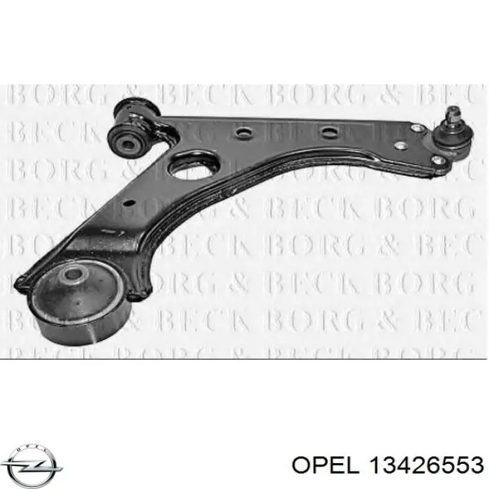 Купити 13426553 Opel Важіль передньої підвіски нижній, правий