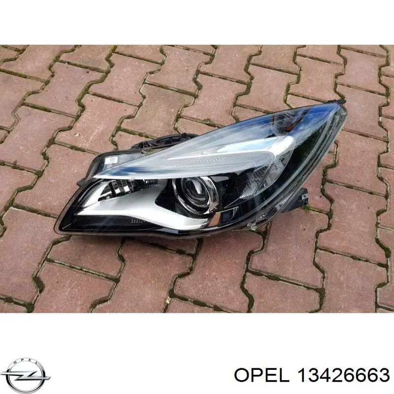 Фари Opel 13426663 ціна, від 766.47 USD
