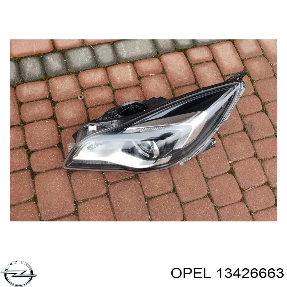 Купити 13426663 Opel Основна фара в зборі ліва