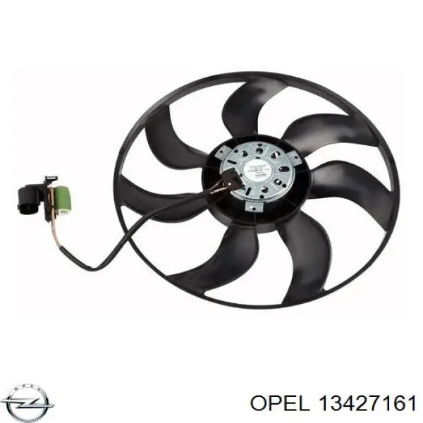 13427161 Opel Електровентилятор радіатора