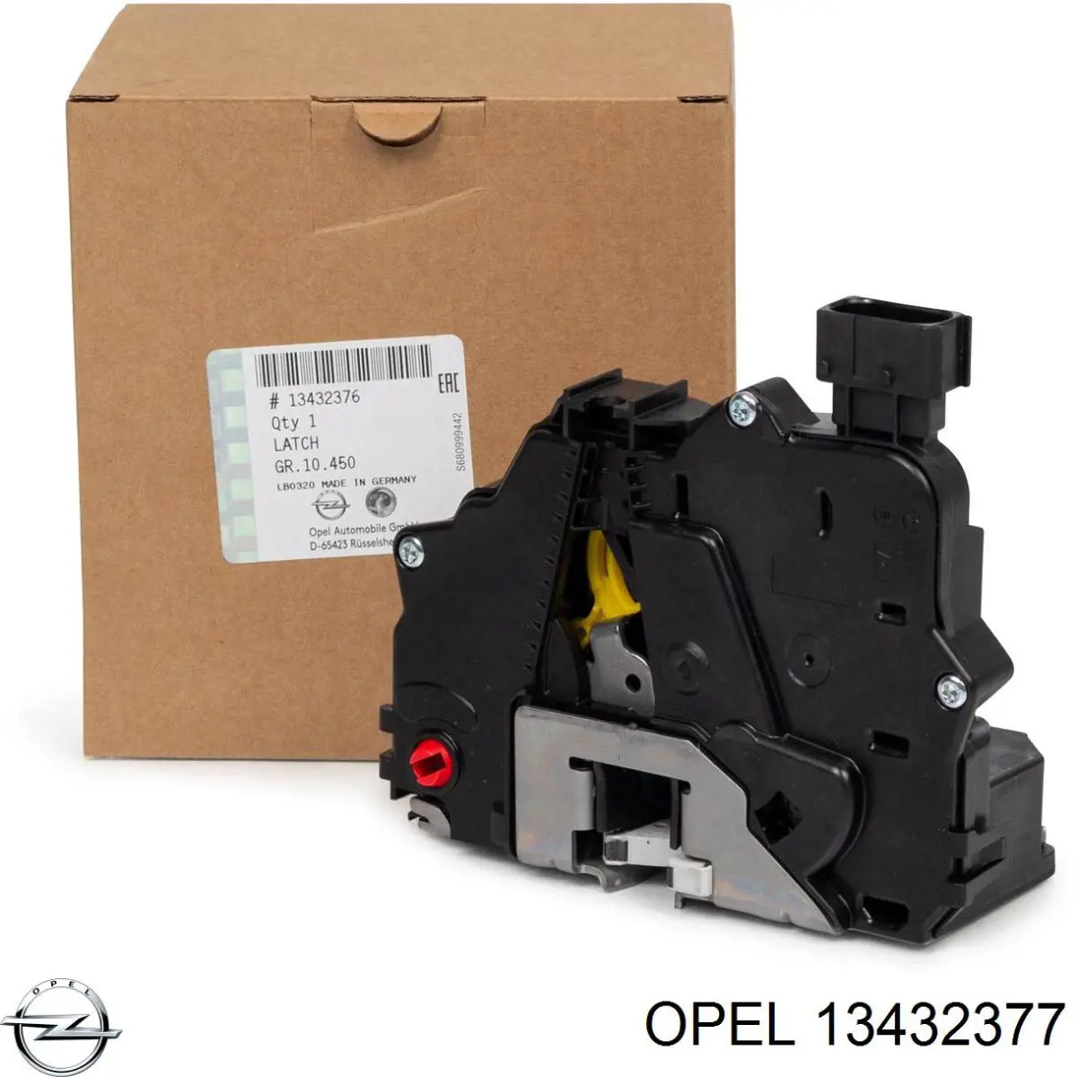 Купити 13432377 Opel Замок задньої дверї, правої