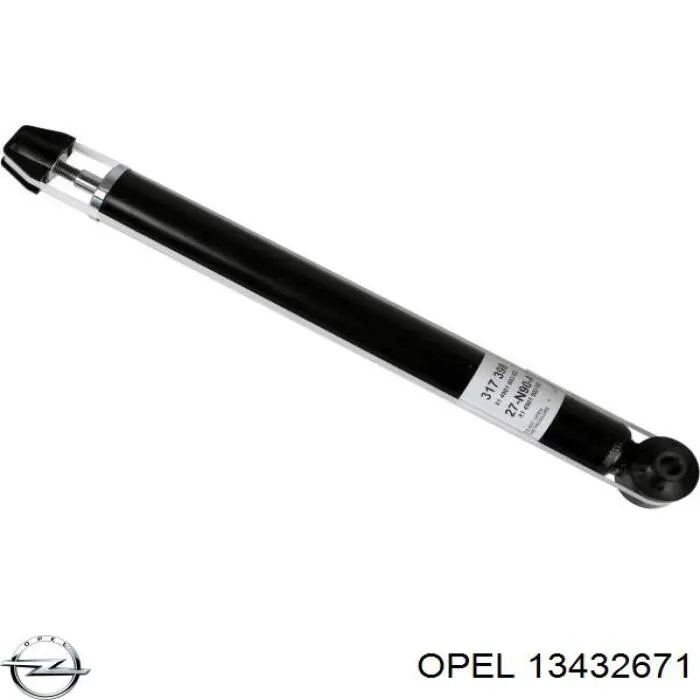 Купити 13432671 Opel Стійка амортизатора задня