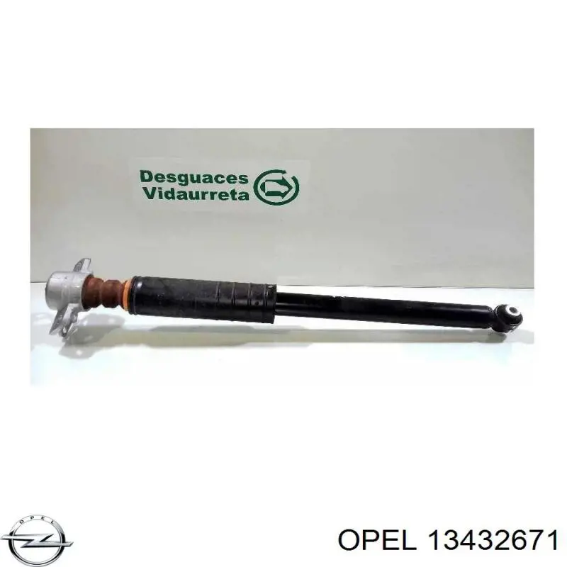 Амортизатор задній 13432671 Opel