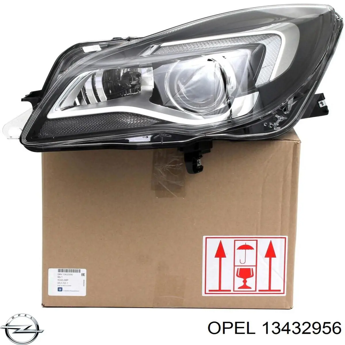 Купити 1216814 Opel Основна фара в зборі ліва