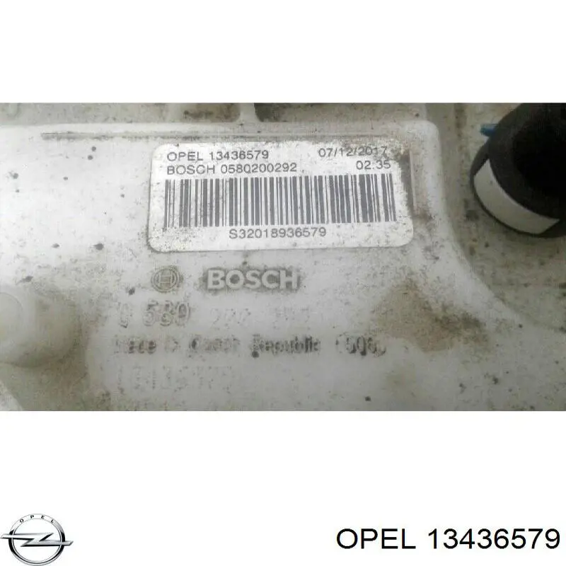13436579 Opel Датчик бензобака