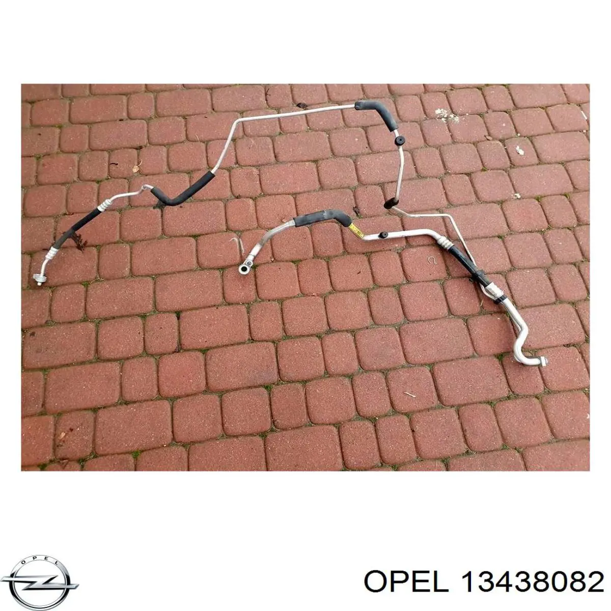 13438082 Opel Шланг кондиціонера, від радіатора до випарника
