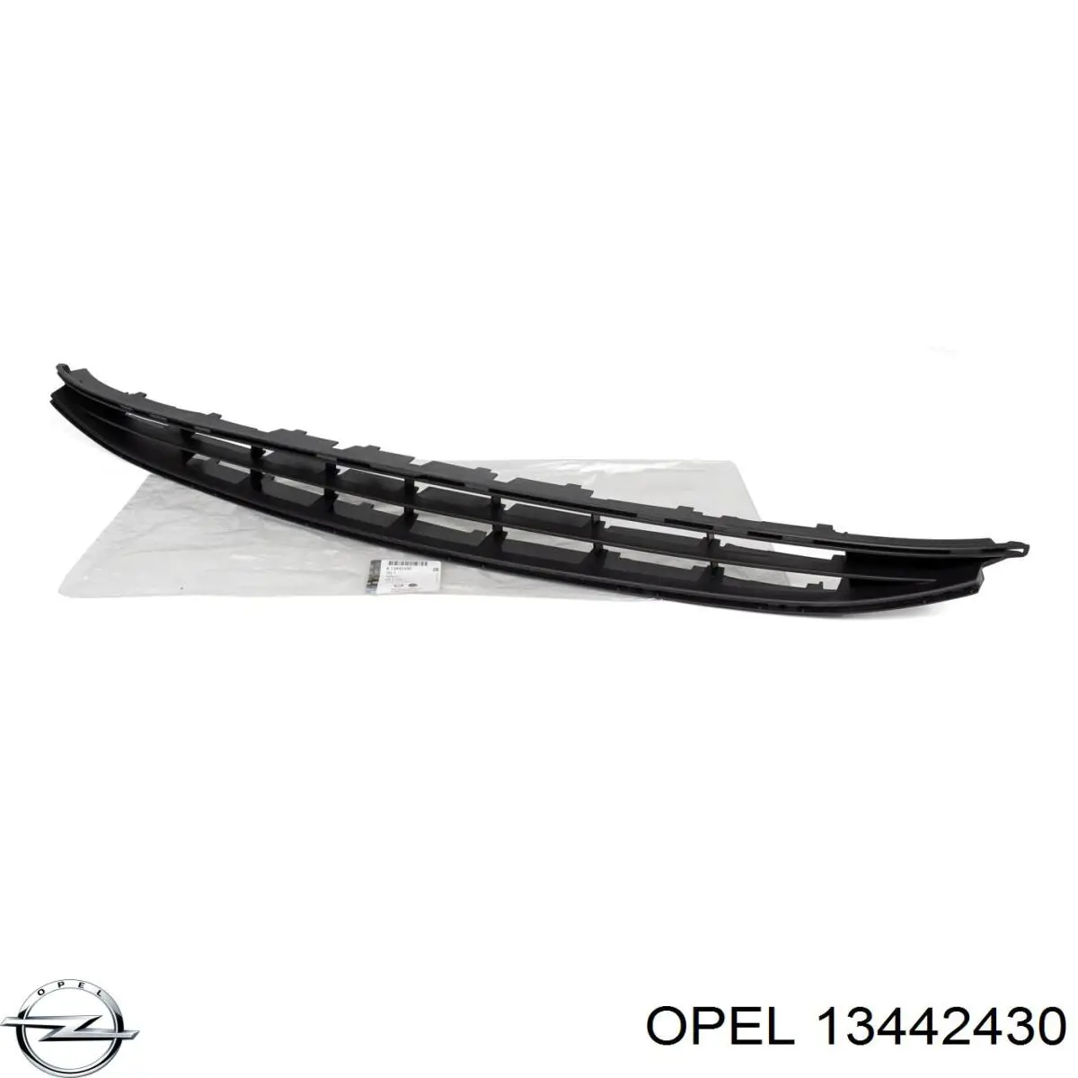 13442430 Opel Решітка переднього бампера, центральна