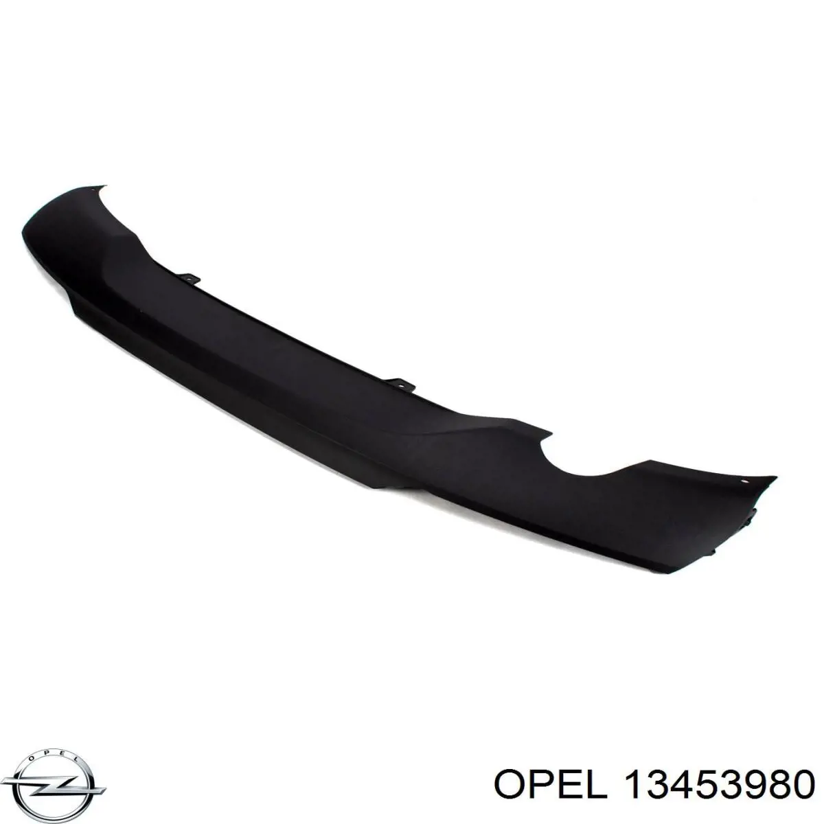 13453980 Opel Спідниця заднього бампера