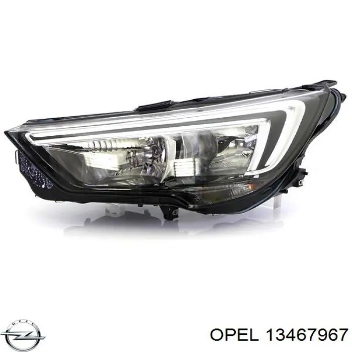 Купити 13467967 Opel Основна фара в зборі ліва