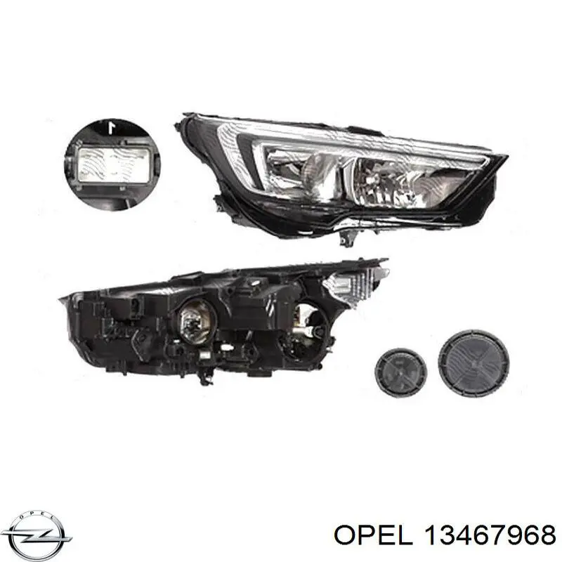 Фара правая Opel 13467968 ціна, від 191.75 USD
