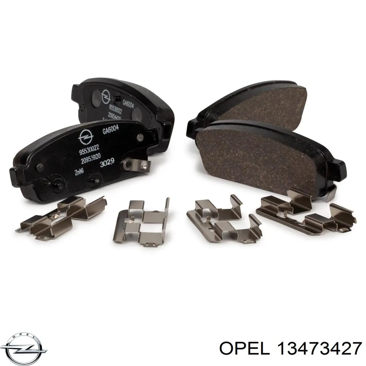 Купити 13473427 Opel Задні колодки