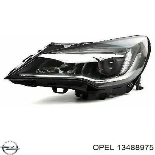 Купити 13488975 Opel Фара ліва передня