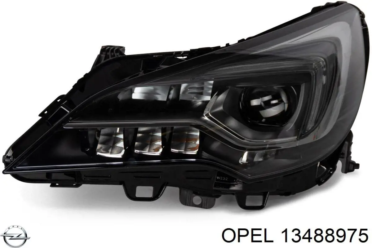 Фари Opel 13488975 ціна, від 1214.16 USD