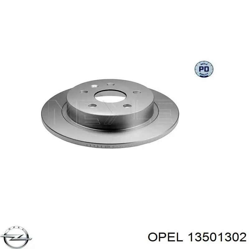 Гальмівні диски 13501302 Opel