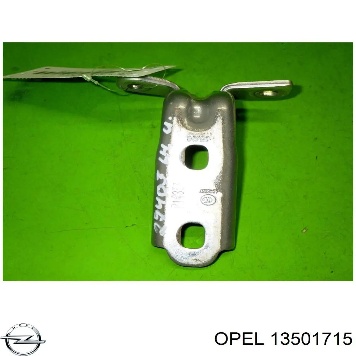 13501715 Opel петля задньої (двостулкової двері, ліва нижня)