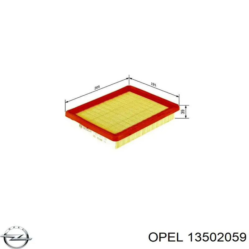Диск переднього гальма Opel 13502059 ціна, від 66.39 USD